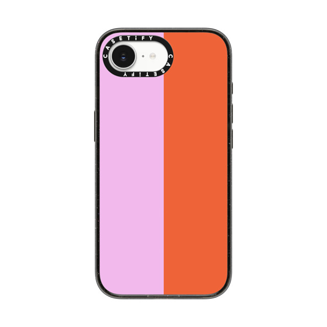 The House That Lars Built x CASETiFY iPhone 16e Case Geometric,Abstract Black Impact Case MagSafe Compatible Pink/Red Colorblock Back to School The House That Lars Built x CASETiFY iPhone 16e Case Geometric,Abstract Black Impact Case MagSafe Compatible Pink/Red Colorblock Back to School
