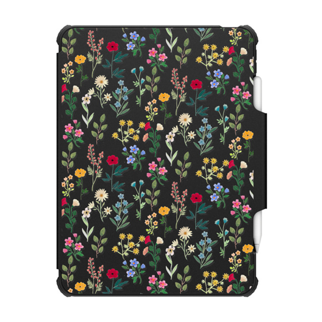 Artiisan x CASETiFY iPad Air (第4/5世代) Floral ブラック インパクト フォリオ ケース Spring Botanicals 2 Mother's Day Artiisan x CASETiFY iPad Air (第4/5世代) Floral ブラック インパクト フォリオ ケース Spring Botanicals 2 Mother's Day