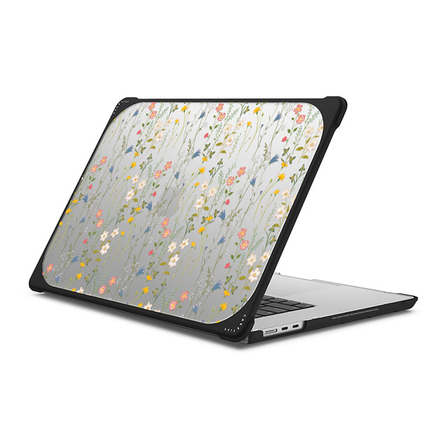 Artiisan x CASETiFY MacBook Air 15-inch (2023 - 2024) ブラック バウンス ケース Dreamy Floral Pattern