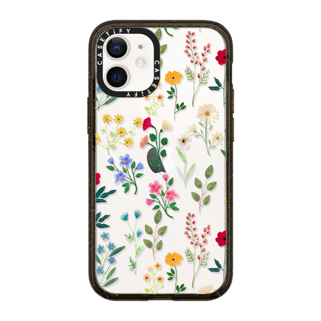 Artiisan x CASETiFY iPhone 12 mini Case Floral Black Impact Case Spring Botanicals 2 Father's Day Artiisan x CASETiFY iPhone 12 mini Case Floral Black Impact Case Spring Botanicals 2 Father's Day