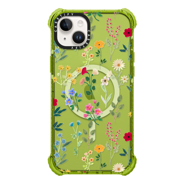 Artiisan x CASETiFY iPhone 14 Plus ケース Kiwi ウルトラ インパクトケース MagSafe 対応 Spring Botanicals 2