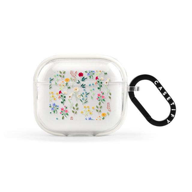 Artiisan x CASETiFY AirPods（第3世代） フロスト インパクトケース Spring Botanicals