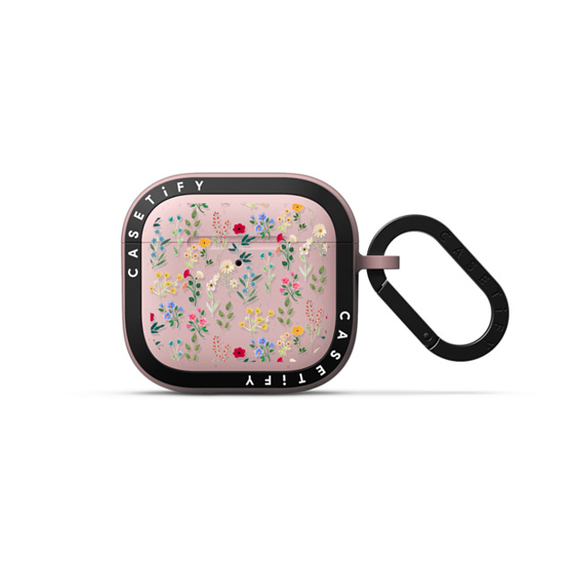 Artiisan x CASETiFY AirPods 4 プリムローズ ピンク バウンス ケース Spring Botanicals