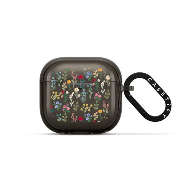 Artiisan x CASETiFY AirPods 4 Floral ブラック インパクトケース Spring Botanicals New iPhone Artiisan x CASETiFY AirPods 4 Floral ブラック インパクトケース Spring Botanicals New iPhone