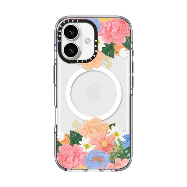Artiisan x CASETiFY iPhone 16 ケース Floral クリア クリア ケース MagSafe対応 Flower Bouquet Father's Day Artiisan x CASETiFY iPhone 16 ケース Floral クリア クリア ケース MagSafe対応 Flower Bouquet Father's Day