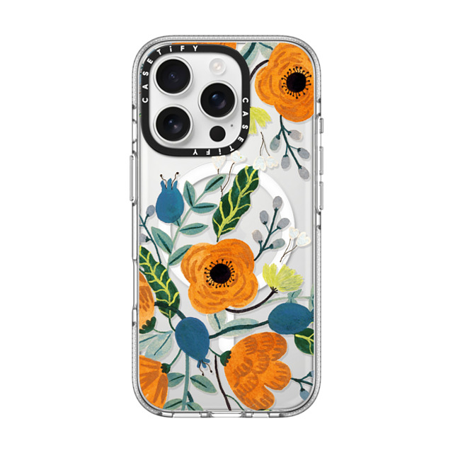 Artiisan x CASETiFY iPhone 16 Pro Case Floral Clear Clear Case MagSafe Compatible Floral Design Back to School Artiisan x CASETiFY iPhone 16 Pro Case Floral Clear Clear Case MagSafe Compatible Floral Design Back to School