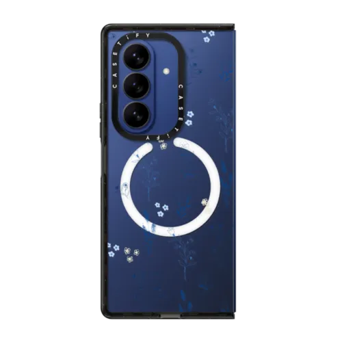 Galaxy Z Fold7 - Small blue flowers