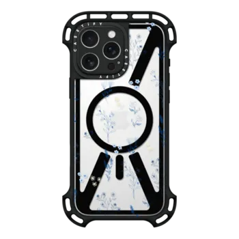 iPhone 16 Pro Max - Small blue flowers