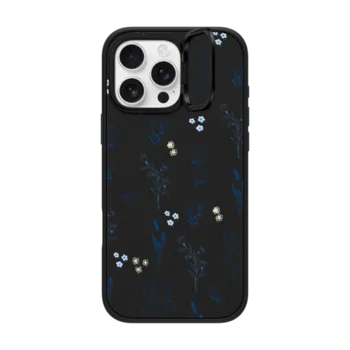 iPhone 16 Pro Max - Small blue flowers