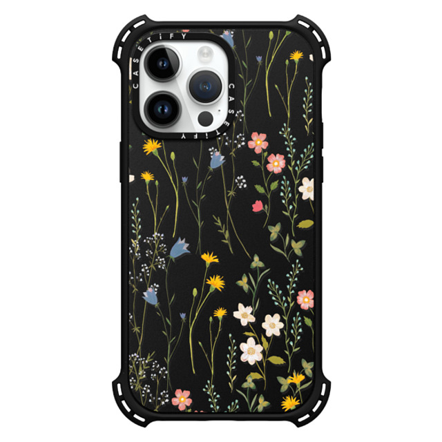 Artiisan x CASETiFY iPhone 14 Pro Max �P�[�X Floral �}�b�g�u���b�N �o�E���X�P�[�X Dreamy Floral Pattern