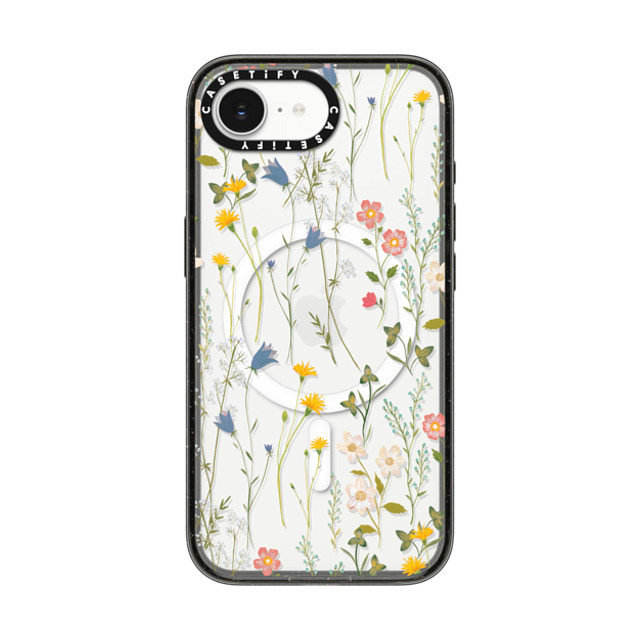 Artiisan x CASETiFY iPhone 16e ケース Floral ブラック インパクトケース MagSafe対応 Dreamy Floral Pattern Father's Day Artiisan x CASETiFY iPhone 16e ケース Floral ブラック インパクトケース MagSafe対応 Dreamy Floral Pattern Father's Day
