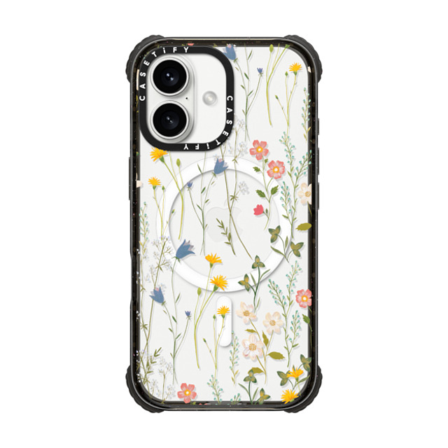 Artiisan x CASETiFY iPhone 16 ケース Floral ブラック ウルトラ インパクトケース MagSafe 対応 Dreamy Floral Pattern Mother's Day Artiisan x CASETiFY iPhone 16 ケース Floral ブラック ウルトラ インパクトケース MagSafe 対応 Dreamy Floral Pattern Mother's Day