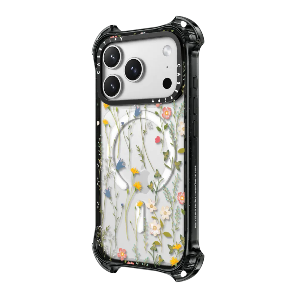 Bounce iPhone 17 Pro Max Case MagSafe Compatible - Dreamy Floral Pattern