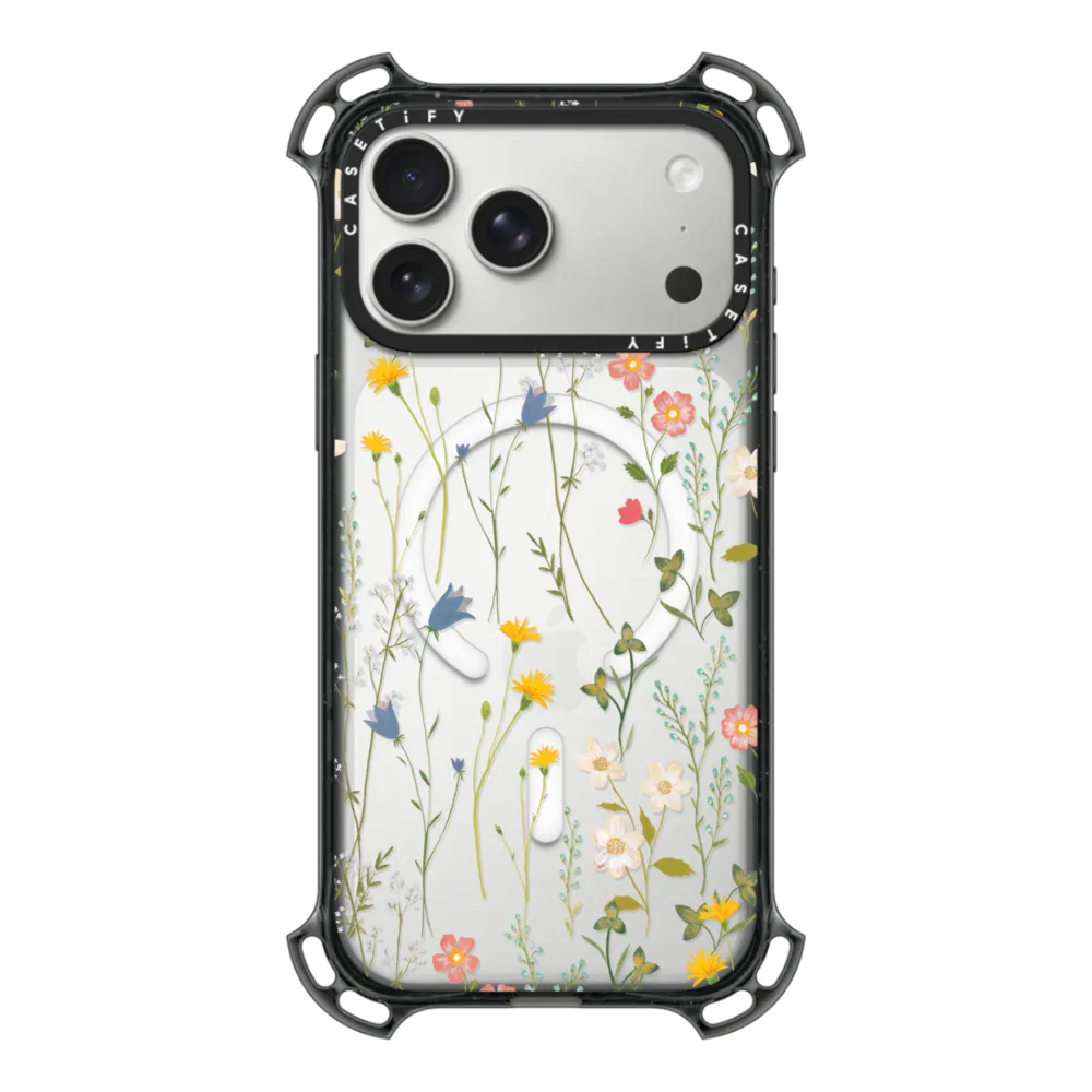 Bounce iPhone 17 Pro Max Case MagSafe Compatible - Dreamy Floral Pattern