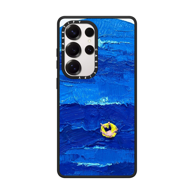 Lee Sang Won x CASETiFY Galaxy S25 Ultra �P�[�X Summer,Nature �}�b�g�u���b�N �}�O�l�b�g�� �C���p�N�g�P�[�X Floating Man #5