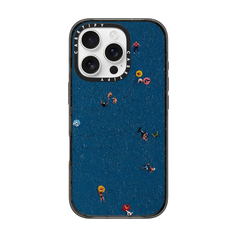 Impact iPhone 16 Pro Case MagSafe Compatible - Floating People #2