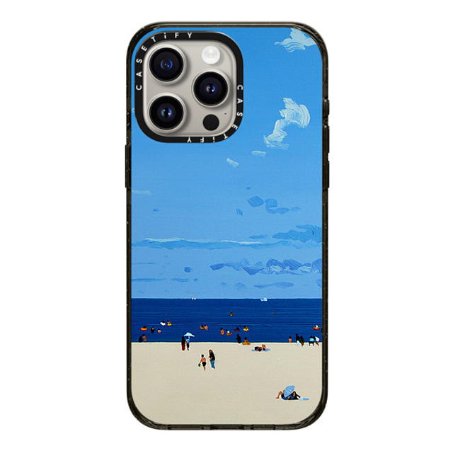 Lee Sang Won x CASETiFY iPhone 15 Pro Max ケース ブラック インパクトケース MagSafe対応 The panoramic #3 Back to School Lee Sang Won x CASETiFY iPhone 15 Pro Max ケース ブラック インパクトケース MagSafe対応 The panoramic #3 Back to School