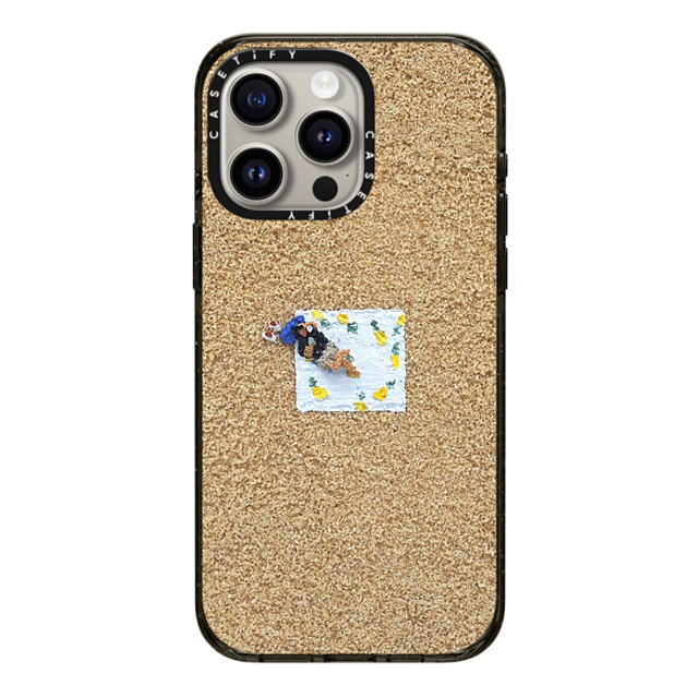 Lee Sang Won x CASETiFY iPhone 15 Pro Max Case Summer,Fine Art Black Impact Case MagSafe Compatible On the Beach Mother's Day Lee Sang Won x CASETiFY iPhone 15 Pro Max Case Summer,Fine Art Black Impact Case MagSafe Compatible On the Beach Mother's Day