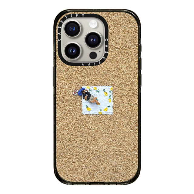 Lee Sang Won x CASETiFY iPhone 15 Pro Case Summer,Fine Art Black Impact Case MagSafe Compatible On the Beach Mother's Day Lee Sang Won x CASETiFY iPhone 15 Pro Case Summer,Fine Art Black Impact Case MagSafe Compatible On the Beach Mother's Day