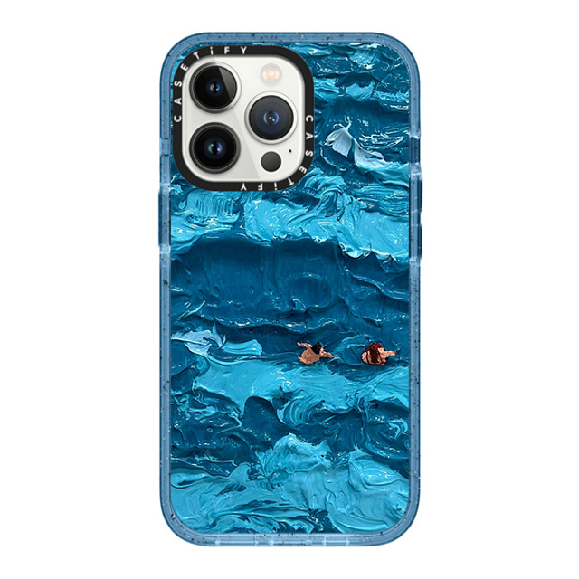 Lee Sang Won x CASETiFY iPhone 13 Pro Case Summer,Ocean ベイビーブルー インパクトケース MagSafe対応 Floating People #1 Mother's Day Lee Sang Won x CASETiFY iPhone 13 Pro Case Summer,Ocean ベイビーブルー インパクトケース MagSafe対応 Floating People #1 Mother's Day