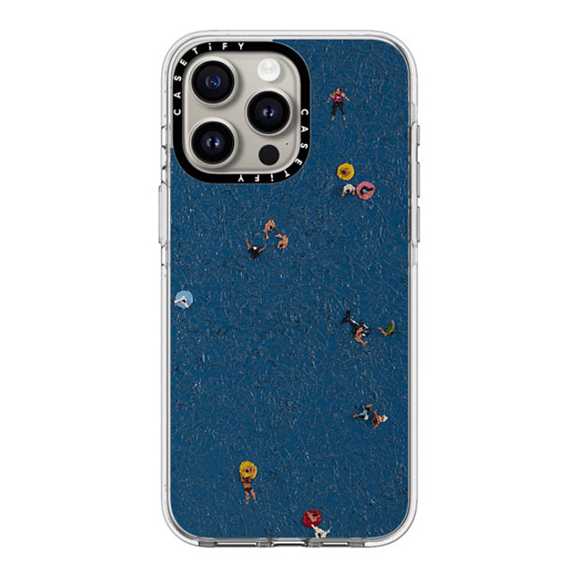 Lee Sang Won x CASETiFY iPhone 15 Pro Max ケース クリア クリア ケース MagSafe対応 Floating People #2