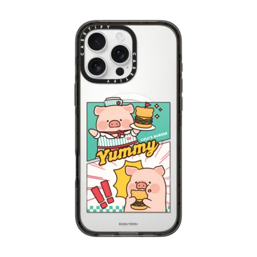 iPhone 16 Pro Max - BURGERS COMIC BY LULU THE PIGGY