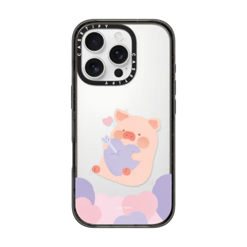 iPhone 16 Pro - LuLu the Piggy Lovestruck Case
