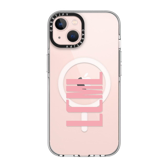 CASETiFY iPhone 13 ケース クリア クリア ケース MagSafe対応 Custom Case - lcml CASETiFY iPhone 13 ケース クリア クリア ケース MagSafe対応 Custom Case - lcml