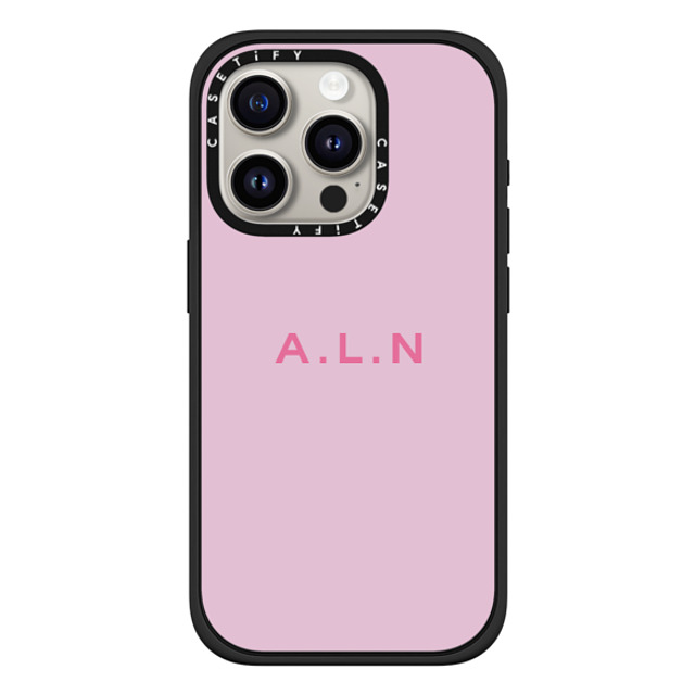 CASETiFY iPhone 15 Pro Case Matte Black Impact Case MagSafe Compatible Custom Case - A. l.N CASETiFY iPhone 15 Pro Case Matte Black Impact Case MagSafe Compatible Custom Case - A. l.N
