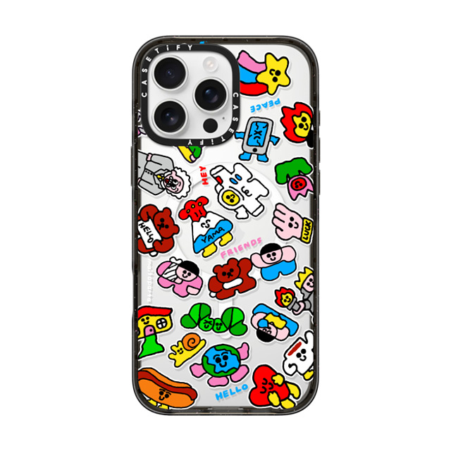 Maitoparta x CASETiFY iPhone 16 Pro Max Case Cartoon,Pop Art Black Impact Case MagSafe Compatible NEO FRIENDS Mother's Day Maitoparta x CASETiFY iPhone 16 Pro Max Case Cartoon,Pop Art Black Impact Case MagSafe Compatible NEO FRIENDS Mother's Day