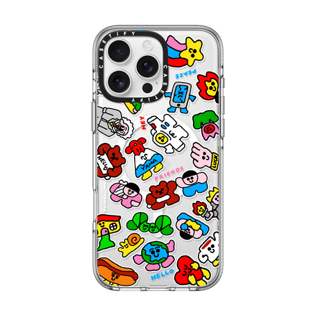 Maitoparta x CASETiFY iPhone 16 Pro Max Case Cartoon,Pop Art Clear Clear Case MagSafe Compatible NEO FRIENDS Mother's Day Maitoparta x CASETiFY iPhone 16 Pro Max Case Cartoon,Pop Art Clear Clear Case MagSafe Compatible NEO FRIENDS Mother's Day