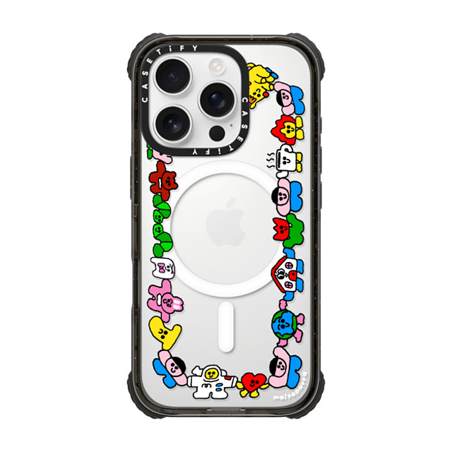 Maitoparta x CASETiFY iPhone 16 Pro Case Black ウルトラ インパクトケース MagSafe 対応 HAND in HAND Maitoparta x CASETiFY iPhone 16 Pro Case Black ウルトラ インパクトケース MagSafe 対応 HAND in HAND