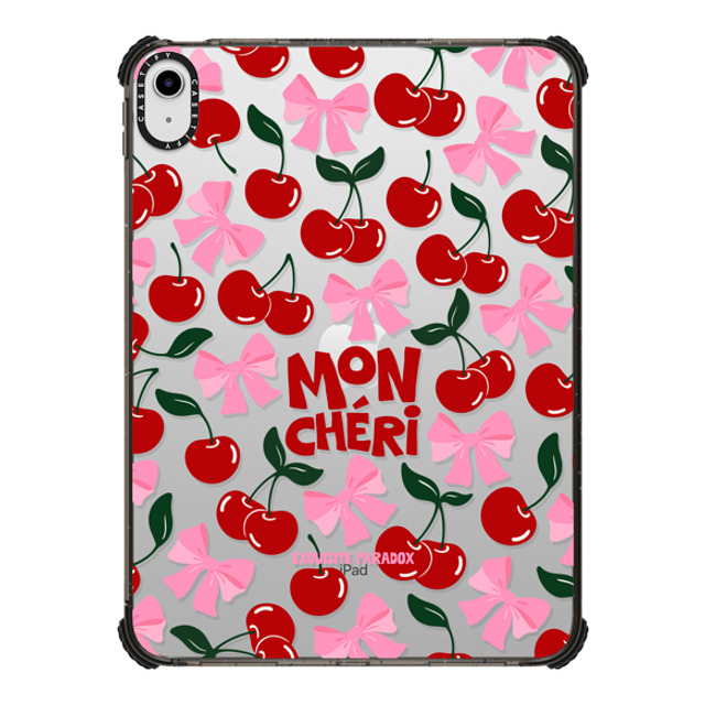 "The Exquisite Paradox x CASETiFY iPad 10.9" (第10世代) Cherry,Fruit Black iPad インパクト ケース Mon Cheri Mother's Day" "The Exquisite Paradox x CASETiFY iPad 10.9" (第10世代) Cherry,Fruit Black iPad インパクト ケース Mon Cheri Mother's Day"