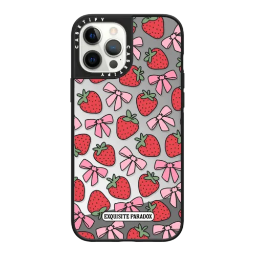 iPhone 12 Pro Max - Strawberry Bows