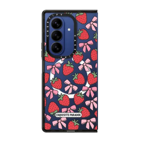 Galaxy Z Fold7 - Strawberry Bows