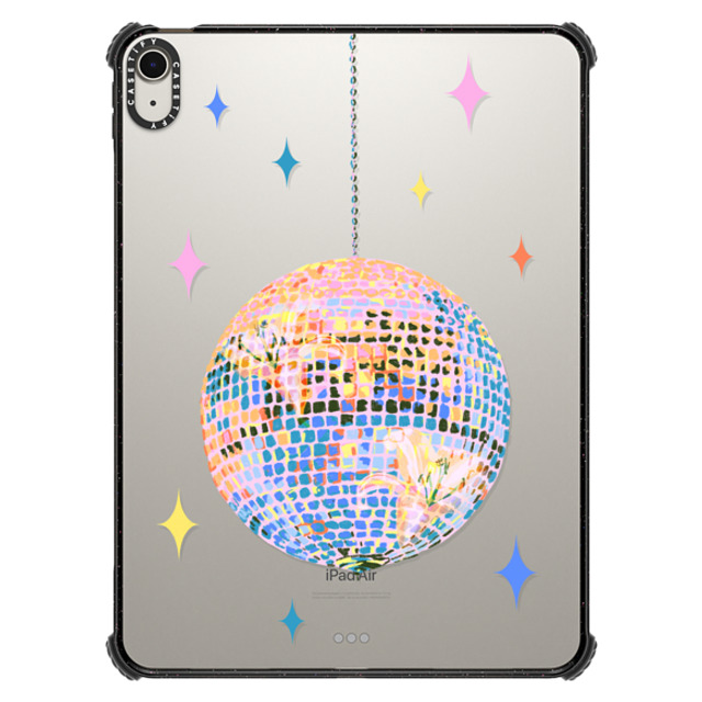 Izzy Lawrence Studio x CASETiFY iPad Air 11-inch (M2/M3) Black iPad インパクト ケース Disco Izzy Lawrence Studio x CASETiFY iPad Air 11-inch (M2/M3) Black iPad インパクト ケース Disco