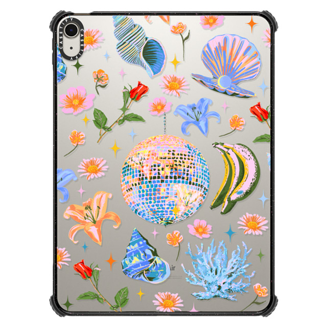 Izzy Lawrence Studio x CASETiFY iPad Air 11-inch (M2/M3) Sticker,Floral ブラック iPad インパクト ケース Disco Magic Father's Day Izzy Lawrence Studio x CASETiFY iPad Air 11-inch (M2/M3) Sticker,Floral ブラック iPad インパクト ケース Disco Magic Father's Day