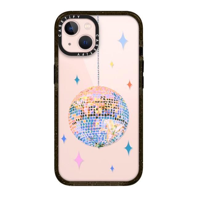 Izzy Lawrence Studio x CASETiFY iPhone 13 ケース ブラック インパクトケース Disco