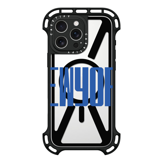 CASETiFY iPhone 16 Pro Max Case Black ウルトラ バウンスケース MagSafe対応 Custom Case - NEWYORK CASETiFY iPhone 16 Pro Max Case Black ウルトラ バウンスケース MagSafe対応 Custom Case - NEWYORK