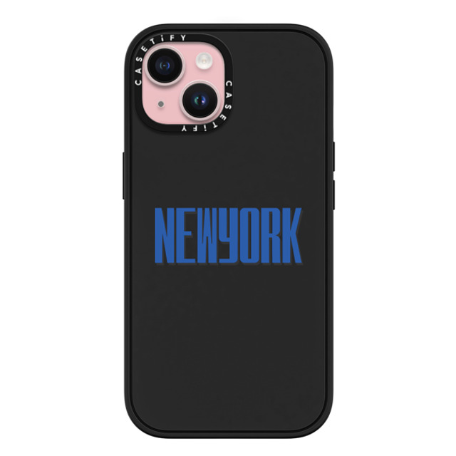 CASETiFY iPhone 15 Case Matte Black Impact Case MagSafe Compatible Custom Case - NEWYORK CASETiFY iPhone 15 Case Matte Black Impact Case MagSafe Compatible Custom Case - NEWYORK
