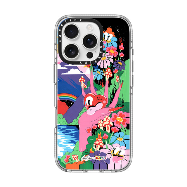 Hattie Stewart x CASETiFY iPhone 16 Pro ケース Nature,Y2K クリア クリア ケース MagSafe対応 FANTASY Father's Day Hattie Stewart x CASETiFY iPhone 16 Pro ケース Nature,Y2K クリア クリア ケース MagSafe対応 FANTASY Father's Day
