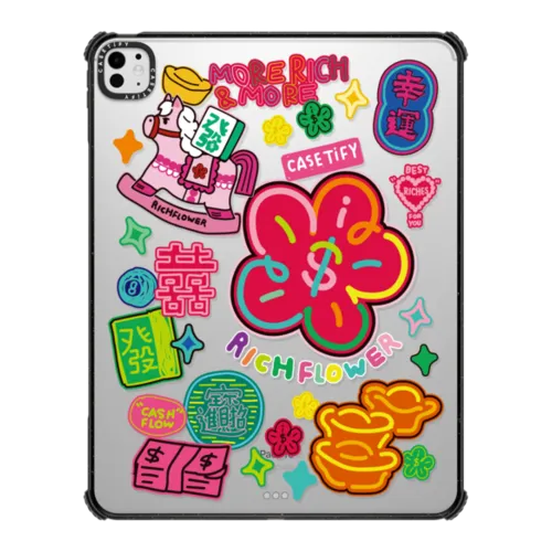 iPad Pro 13-inch (M4/M5) - Fortune Bloom