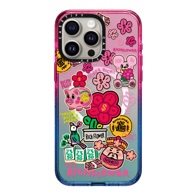 RICH FLOWER x CASETiFY iPhone 15 Pro Max Case Cotton Candy インパクトケース MagSafe対応 A Prosperous New Year Mother's Day RICH FLOWER x CASETiFY iPhone 15 Pro Max Case Cotton Candy インパクトケース MagSafe対応 A Prosperous New Year Mother's Day