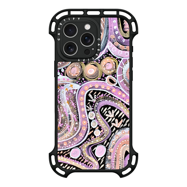 Bigi Nagala x CASETiFY iPhone 16 Pro Max Case Black ウルトラ バウンスケース MagSafe対応 Milky Way Bigi Nagala x CASETiFY iPhone 16 Pro Max Case Black ウルトラ バウンスケース MagSafe対応 Milky Way