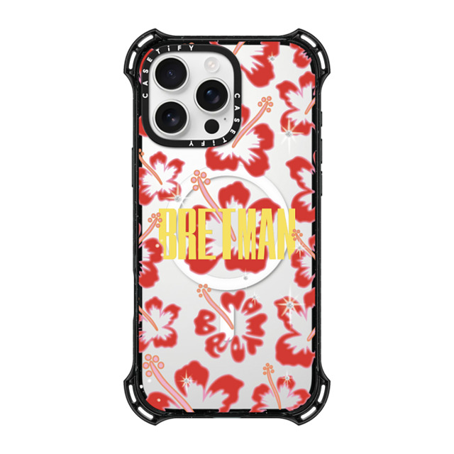CASETiFY iPhone 16 Pro Max Case Black バウンスケース Bretman Custom Case - BRETMAN CASETiFY iPhone 16 Pro Max Case Black バウンスケース Bretman Custom Case - BRETMAN