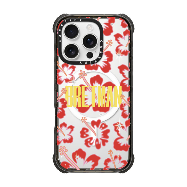 CASETiFY iPhone 16 Pro Case Black ウルトラ インパクトケース MagSafe 対応 Bretman Custom Case - BRETMAN CASETiFY iPhone 16 Pro Case Black ウルトラ インパクトケース MagSafe 対応 Bretman Custom Case - BRETMAN