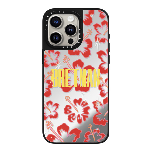 CASETiFY iPhone 15 Pro Max Case Silver on Black ミラーケース MagSafe対応 Bretman Custom Case - BRETMAN CASETiFY iPhone 15 Pro Max Case Silver on Black ミラーケース MagSafe対応 Bretman Custom Case - BRETMAN
