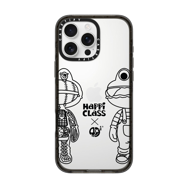 HEROCROSS x CASETiFY iPhone 16 Pro Max ケース ブラック インパクトケース Happi Class X-Kun (Black) By Herocross Back to School HEROCROSS x CASETiFY iPhone 16 Pro Max ケース ブラック インパクトケース Happi Class X-Kun (Black) By Herocross Back to School