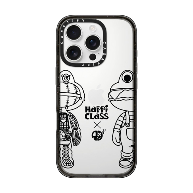 HEROCROSS x CASETiFY iPhone 16 Pro ケース ブラック インパクトケース Happi Class X-Kun (Black) By Herocross Back to School HEROCROSS x CASETiFY iPhone 16 Pro ケース ブラック インパクトケース Happi Class X-Kun (Black) By Herocross Back to School