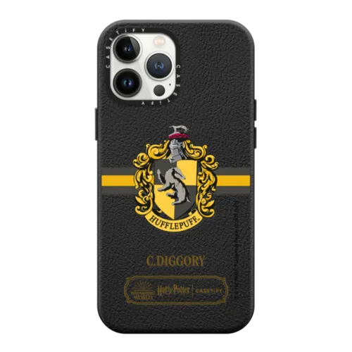 iPhone 13 Pro Max - Custom Hufflepuff Mascot Case